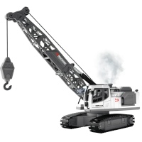 4DRC E4 RTR 2.4G 12CH RC Kraanauto Spray LED Verlichting Ingenieursvrachtwagen 720° Rotatie Afstandsbedieningsvoertuigen