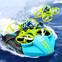 4DRC V24 Geüpgraded vervormbare 3 in 1 EPP Vliegend Waterboot Auto Land Stunt rijmodus Afneembare waterdichte LED RC Qua