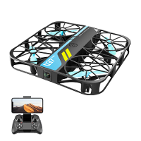 4DRC V37 MINI WiFi FPV met HD camera Hoogtehoudmodus Grid Volledige Bescherming Kinder cadeau LED licht Pocket RC Toys D