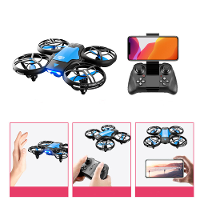 4DRC V8 Mini WiFi FPV met HD camera Gesture Control Stunt Tumbling Kleurrijke LED lampjes Grid Volledige Bescherming Kin
