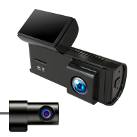 4K WiFi / GPS Dash Cam Voor en 1K Achter Camera 170° F1.4 HDR Loopopname / 24H Parkeermonitoring