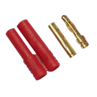 4Mm Gold Plated Banana Plug With Belt Sheath