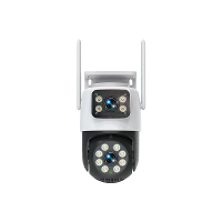 4MP HD dual lens PTZ wifi IP camera 355° horizontale 90° verticale kijkhoek nachtzicht IP66 waterdicht beveiligingsbewak