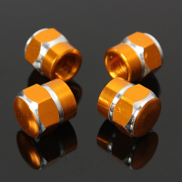 4Pc Car Truck Wheel Valve Air Stem Cap Tire Screw Dust Cover