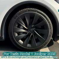 4PCS 20 Inch Wieldop Voor Tesla Model Y Juniper 2025 Auto Prestaties Vervangende Wielnaafkap Volle Rand Dek Accessoires