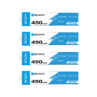 4PCS BETAFPV BT2.0 450MAh 30C 1S batterij voor Emax Tinyhawk Meteor 75 Cetus Pro Cetus X FPV drone