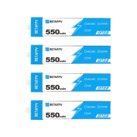4PCS BETAFPV BT2.0 550MAh 1S 40C voor FPV RC Racing Drones