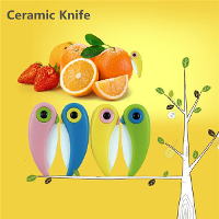 4Pcs Bird Folding Mini Ceramic Knife Vegetable Fruit Paring Knives
