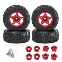 4PCS D231 Geüpdatete Off Road Banden Wielen voor 1/8 1/10 Short Course Truck RC Auto's Voertuigen Modellen Onderdelen Ac