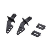 4PCS Eachine Mini Mustang P 51D Mini F22 F4U T 28 F16 BF109 Spitfire P40 RC Vliegtuig Reserveonderdeel Roerhoek