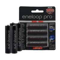 4Pcs Eneloop Pro Bk 3hcca/4bc Aa 2550mah Battery