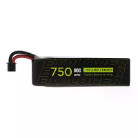 4PCS Flywoo Explorer 1S 750mAh HV V2 A30 Plug Lipo batterij voor RC drone