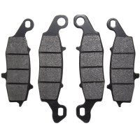 4Pcs Front+rear Brake Pads For Kawasaki Vn 800 900 1500 Vulcan Classic