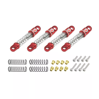 4PCS Geüpgraded Aluminium Legering Uitgebreide Schokdempers Demper 25mm voor Axial SCX30 1/30 RC Auto Voertuigen Modelle
