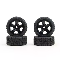 4PCS Geüpgradede metalen velgen banden voor SG PINECONE FORSET 2402 1/24 Off Road RC auto's voertuigen modellen reserveo