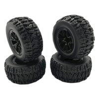 4PCS Geüpgradeerde Banden Wielen voor Wltoys 144010 MJX 14209 14210 1/14 1/16 RC Auto's Voertuigen Modellen Reserveonder