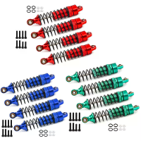 4PCS Opgewaardeerde Schokdempers voor 1/18 LaTrax RC Auto's Voertuigen Modellen Onderdelen Accessoires#7665