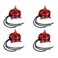 4PCS Racerstar BR2304 1850KV 2 3S Borstelloze motor Voor RC Vliegtuig Model