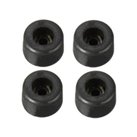 4Pcs Round Rubber Non Slip Cabinet Feet Instrument Box Foot Bumpers