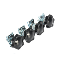 4Pcs Saddlebag Locks Screws Mounting Security Theft Deterrent For Harley Touring