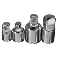 4Pcs Socket Ratchet Converter Reducers Adaptors 1/2 3/8 1/4 Inch Set
