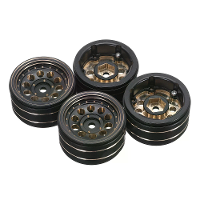 4PCS UDIRC UCX2405 UCX2405 PRO 1/24 RC Auto Geüpgradede Onderdelen Metalen Wielen Rims UCX24 P088A/B Voertuigen Modellen