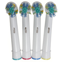 4Pcs Universal Replacement Electric Toothbrush Head For Oral B