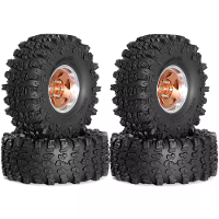 4PCS Geüpgraded 1,9 Inch Banden Aluminium Legering Wielen Randen voor 1/10 Axial SCX10 III Yikong YK4107 RGT Rock Crawle