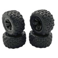 4PCS Verbeterde Banden Wielen voor Wltoys 144010 MJX 16208 16209 16210 SCY MNRC MN128 1/12 1/14 1/16 Monster Truck RC Au
