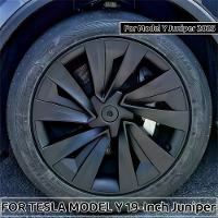 4PCS Voor Tesla Model Y Juniper 19 Inch Wieldop Auto Vervangingswieldeksel Automobiel Wielkap Volle Rand Auto 2025 Acces