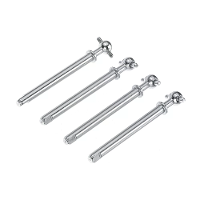 4PCS Wltoys 2428 1/24 RC auto Onderdelen Aandrijfassen Rock Crawler Voertuigen Modellen Reserveaccessoires 0187