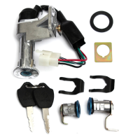 4Pins Key Switch Ignition Lock For 50cc 150cc Gy6 Scooter