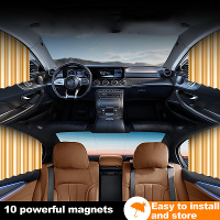4Ps Set Magnetische Auto Gordijn Zonnescherm Raamgordijn Magnetische Adsorptie