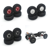4St 67 mm Metalen Verbeterde RC Auto Metalen Wielnaaf Met Band voor MN78 MN82 WPL C14 C24 1/12 1/16 RC Auto's