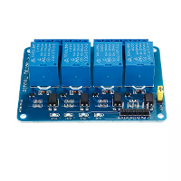 4Stuks 12V 4CH Kanaal Relaismodule met Optocoupler voor PIC AVR DSP ARM