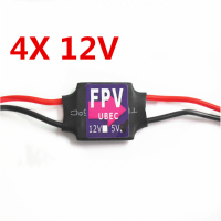 4X Dc Dc Converter Step Down Module 3a 12v Mini Bec For Rc Plane Fpv