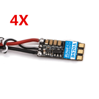 4X Dys Ds20a 20amp Blheli_S 2 4s Esc Bb2 Supports Dshot For High Kv Motors
