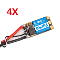 4X Dys Ds30a 30amp Blheli_S 3 5s Esc Bb2 Supports Dshot For High Kv Motors