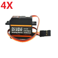 4X Emax Es3103e 17g Analog Servo For Rc Model
