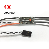 4X Favourite Fvt Littlebee 20a Opto Pro Esc Blheli 2 4s F396 Supports Oneshot125 For Rc Multirotors