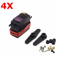 4X Mg996r Digital Metal Gear Servo For Rc Model