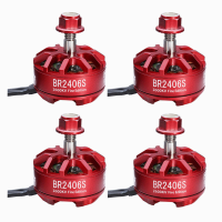 4X Racerstar 2406 BR2406S Fire Edition 2600KV 2 4S borstelloze motor voor X220 250 300 voor RC Drone FPV Racing