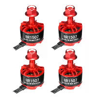 4X Racerstar Racing Edition 1507 BR1507 2800KV 2 4S Brushless Motor Voor RC Drone FPV Racing Frame