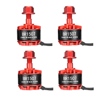 4X Racerstar Racing Edition 1507 BR1507 3600KV 2 4S Borstelloze motor voor RC Drone FPV Racing Frame