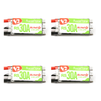 4X Racerstar Rs30a V2 30a Blheli_S Esc Opto 2 4s Support Oneshot42 Multishot 16.5 Dshot600 For Rc Drone