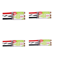4X Racerstar Rs40a V2 40a Blheli_S Bb2 Opto 2 5s Brushless Esc Dshot 600 Ready For Fpv Racing
