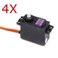 4X Towerpro Mg996r Metal Gear Digital High Torque Servo 55g
