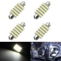4X1.5W 12v 30 3020 Smd Led Car Interior Festoon Dome Bulb Lights