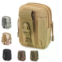 5.5 Inch Outdoor EDC Tactical Taillezakken Pack Mannen Telefoonhoes Portemonnee Zakje Houder voor Sport Kamperen Wandele