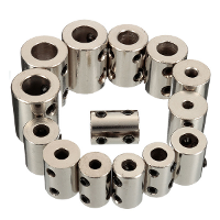 5/6/8/10/12Mm Coupling Rigid Shaft Coupling Coupler With Tighten Screw